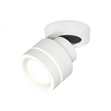 Комплект накладного поворотного светильника с акрилом XM8101023 SWH/FR белый песок/белый матовый GX53 (A2228, A2105, C8101, N8433) от NovaLamp