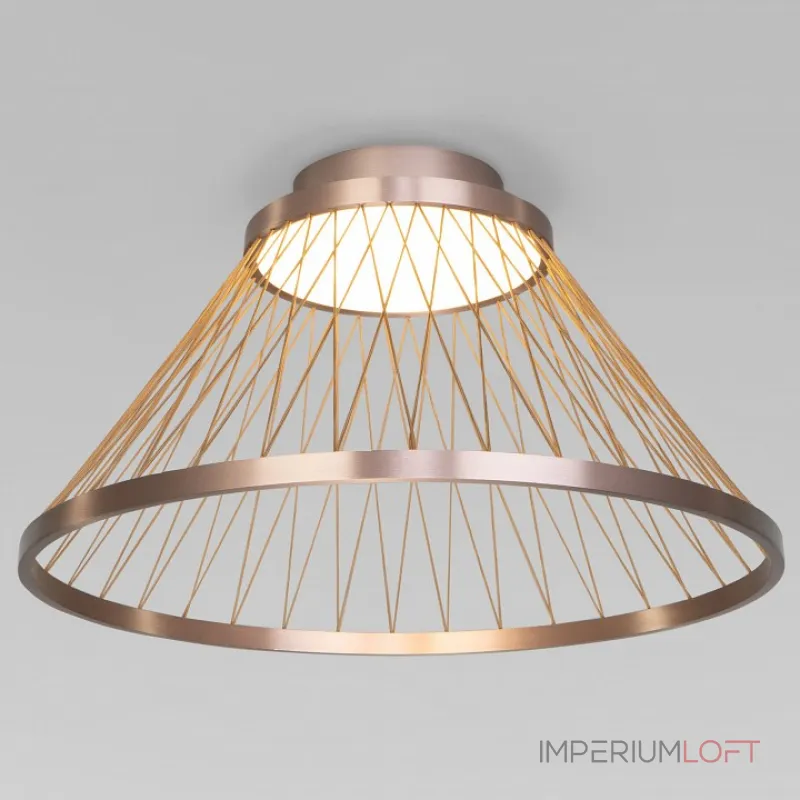 Накладной светильник Eurosvet Cesta 40019/1 LED коричневый