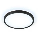 Потолочный светодиодный светильник FZ3050 BK черный IP44 24W+10W 6400+6400К D290*40 (Без ПДУ) от NovaLamp Потолочный светодиодный светильник FZ3050 BK черный IP44 24W+10W 6400+6400К D290*40 (Без ПДУ) от NovaLamp