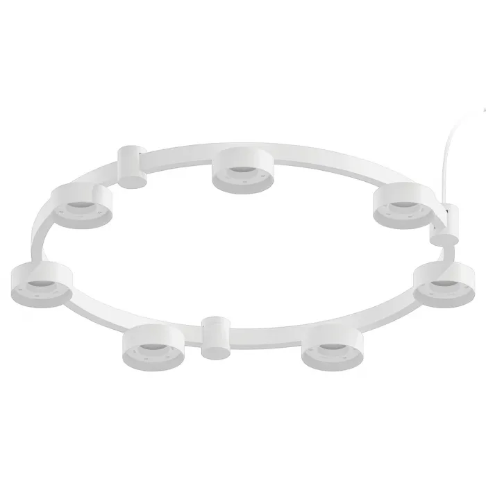 Корпус светильника Techno Ring подвесной для насадок Ø85мм C9236/7 SWH белый песок D635*70.5mm GX53/7 от NovaLamp