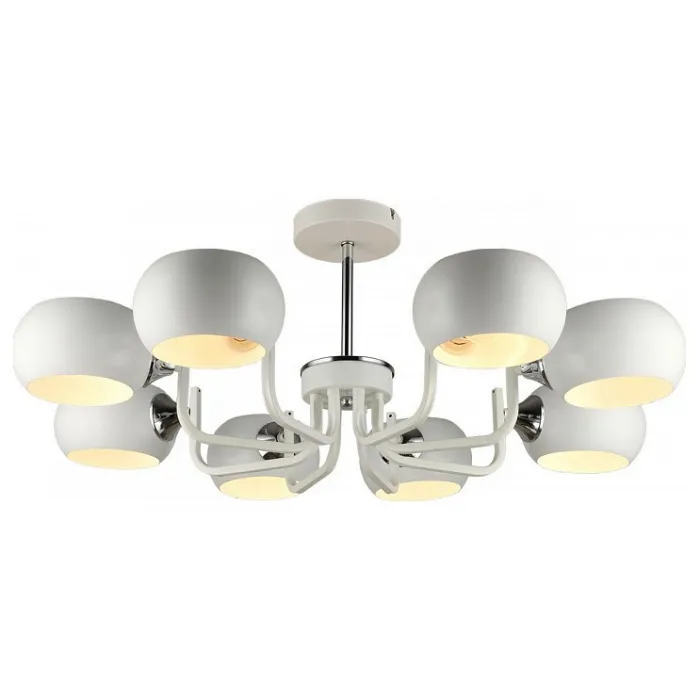 Люстра на штанге Imex MD.4914 MD.4914-8-S WH+CH от ImperiumLoft