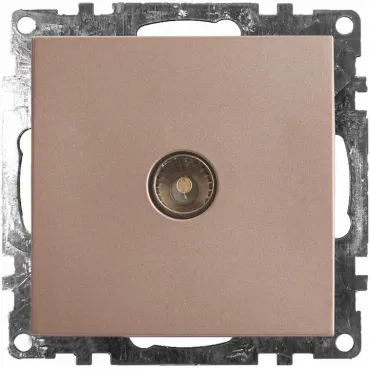 ТВ-розетка без рамки Stekker Катрин 39600 ТВ-розетка без рамки Stekker Катрин 39600