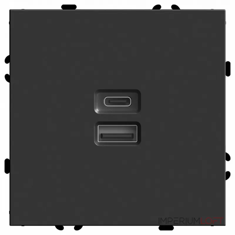 Розетка USB и type C без рамки Stekker RST10-5115-05 49853 Розетка USB и type C без рамки Stekker RST10-5115-05 49853
