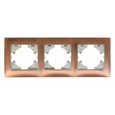 Рамка на 3 поста Gusi Electric BRAVO С1030-038