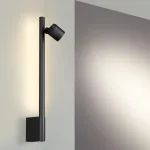 Светильник настенный диммируемый (выключатель) IP20 LED 7W+7W 4000K 220-240V FERMO 359313 OVER NT24 000 Черный