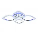 Потолочный светодиодный светильник с пультом FA5148 CH хром 77W 680*630*90 (ПДУ РАДИО 2.4) от NovaLamp