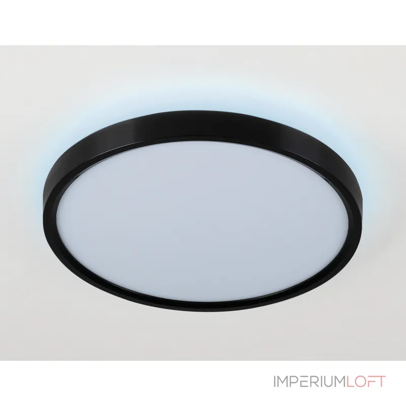 Потолочный светодиодный светильник FZ3050 BK черный IP44 24W+10W 6400+6400К D290*40 (Без ПДУ) от NovaLamp Потолочный светодиодный светильник FZ3050 BK черный IP44 24W+10W 6400+6400К D290*40 (Без ПДУ) от NovaLamp