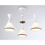 Подвесной светильник TR3164/3 WH/BK белый/черный E27/3 max 60W D580*380 от NovaLamp