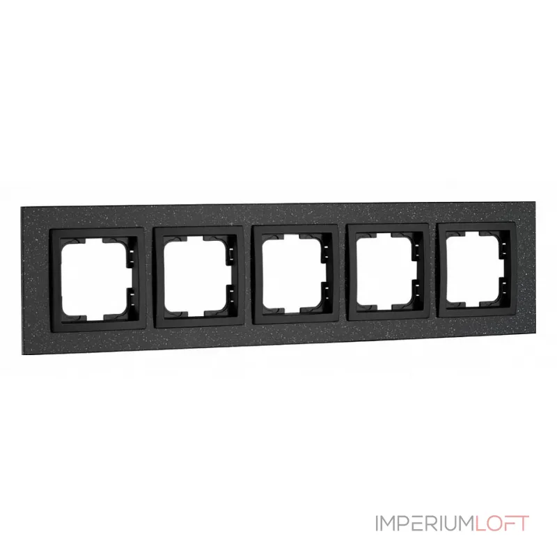 Рамка на 5 постов Mono Electric Style Granit 107-610000-164 Рамка на 5 постов Mono Electric Style Granit 107-610000-164