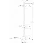 Наземный низкий светильник Elektrostandard Rone a066698