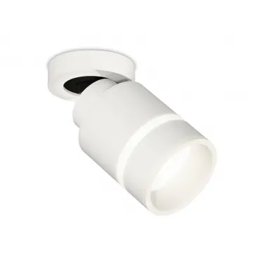 Комплект накладного поворотного светильника с акрилом XM8110004 SWH/FR белый песок/белый матовый GX53 (A2228, A2105, C8110, N8444)