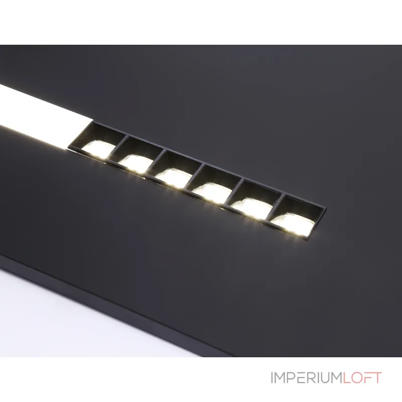 Светодиодная панель в стиле техно DPS1071 BK черный 48W 4000K 175-265V IP20 4080LM 595*595*14 от NovaLamp