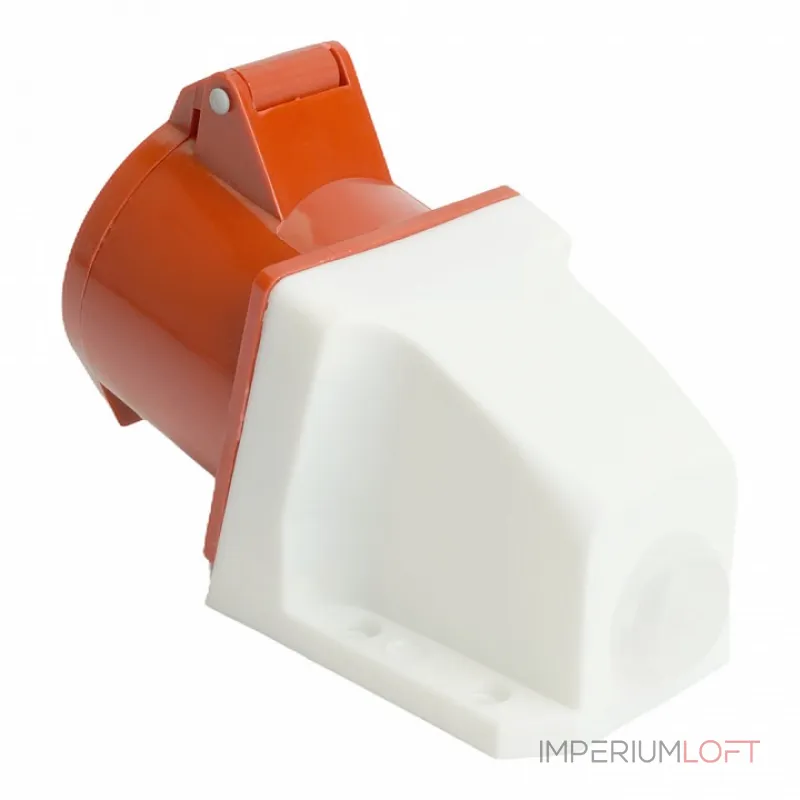 Розетка переносная разборная 3P+P с крышкой Stekker ST 49437 от ImperiumLoft