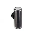 Настенный светильник со сменной лампой GU10 и акрилом FW2489/2 BK черный GU10/2 max 12W 170*55*95 от NovaLamp Настенный светильник со сменной лампой GU10 и акрилом FW2489/2 BK черный GU10/2 max 12W 170*55*95 от NovaLamp