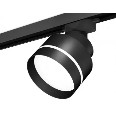 Комплект трекового светильника с акрилом XT8102025 SBK/FR черный песок/белый матовый GX53 (A2526, A2106, C8102, N8462) от NovaLamp