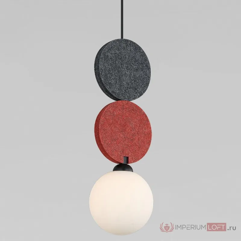 Подвесной светильник Eurosvet Olaf 40072/1 красный от ImperiumLoft