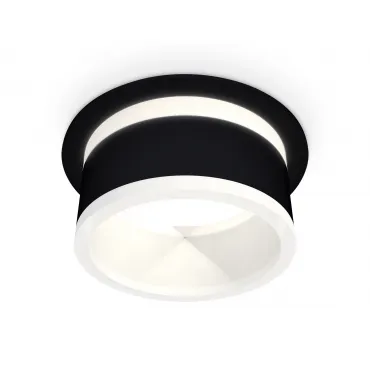 Комплект встраиваемого светильника XC8051019 SBK/FR черный песок/белый матовый GX53 (C8051, N8445)