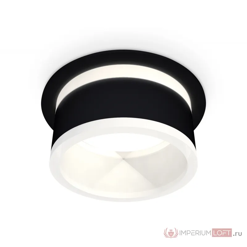 Комплект встраиваемого светильника XC8051019 SBK/FR черный песок/белый матовый GX53 (C8051, N8445) от NovaLamp