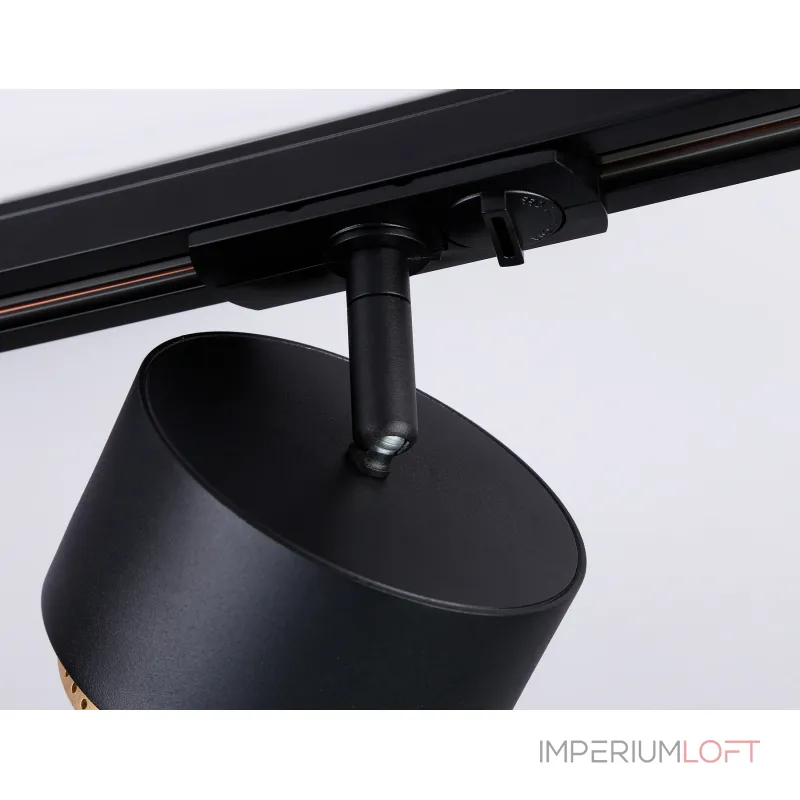 Светильник трековый GL5381 BK/GD черный/золото GX53 max 12W D95*130 от NovaLamp