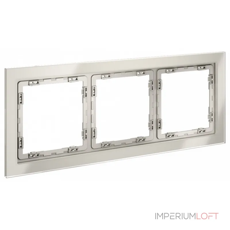 Рамка на 3 поста Voltum S70 VLS110303 от ImperiumLoft Рамка на 3 поста Voltum S70 VLS110303 от ImperiumLoft