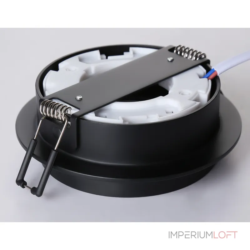 Светильник встраиваемый TN5241 BK черный GX53 D110*42 от NovaLamp