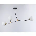Подвесной светильник TR2568/3 BK/SB черный/бронза E27/3 max 60W 1130*150*540 от NovaLamp