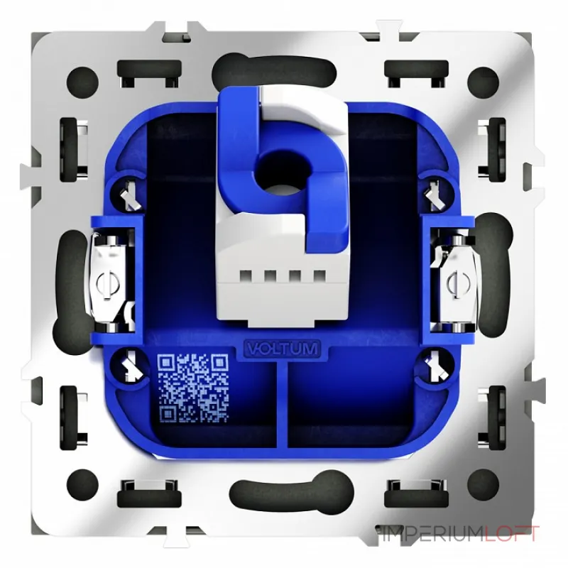 Розетка компьютерная встраиваемая S70 RJ45 кат.6 (титан) Voltum VLS060106 Розетка компьютерная встраиваемая S70 RJ45 кат.6 (титан) Voltum VLS060106