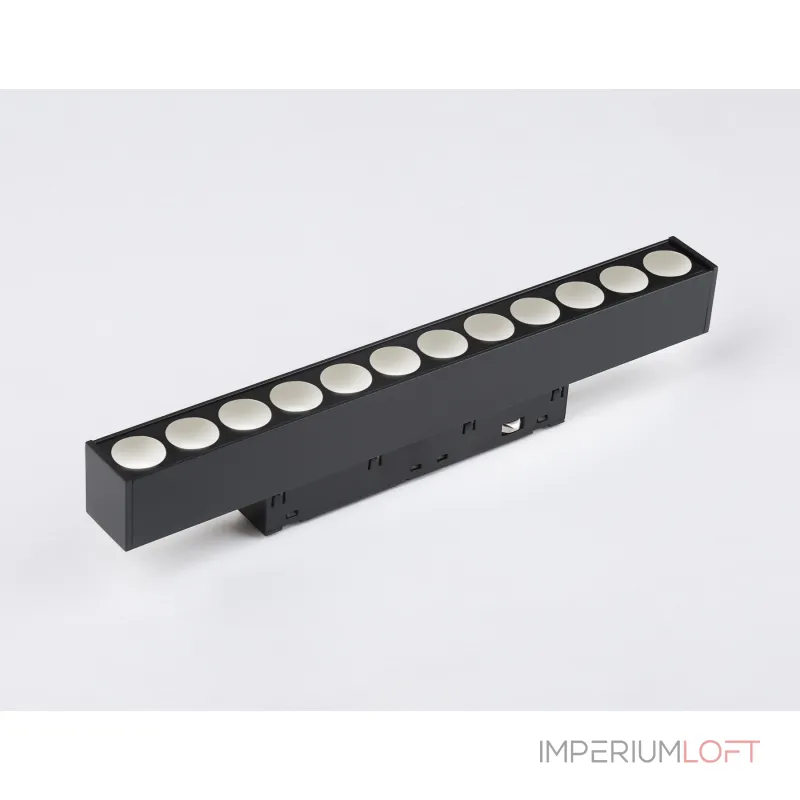 Светильник светодиодный для шинопровода Magnetic GL4024 BK черный IP20 12W 4200K 48V 24° 220*22*45 от NovaLamp
