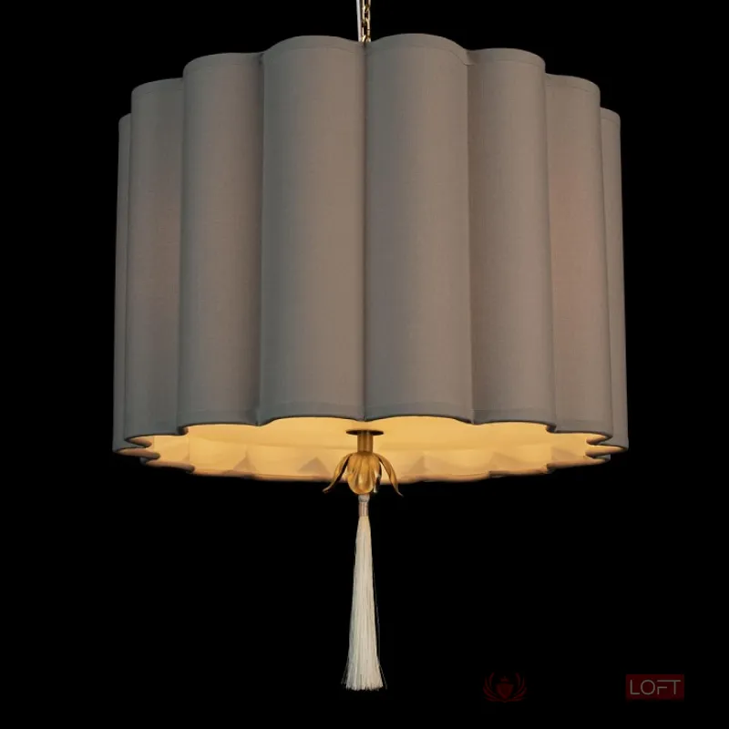 Подвесной светильник Loft it Mellow 10306P Grey linen от ImperiumLoft