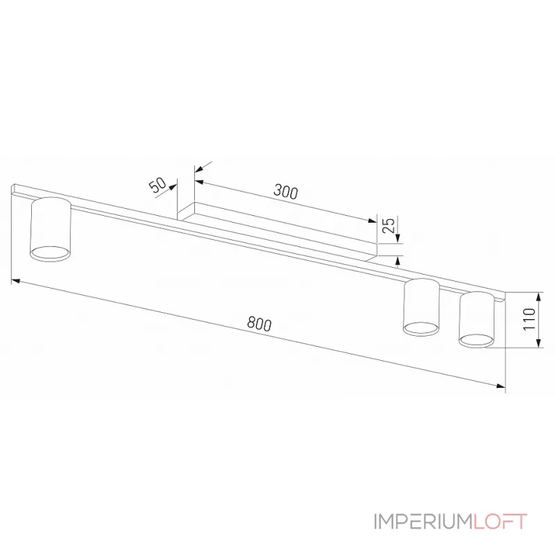 Накладной светильник TK Lighting Logan 4565 Logan Black