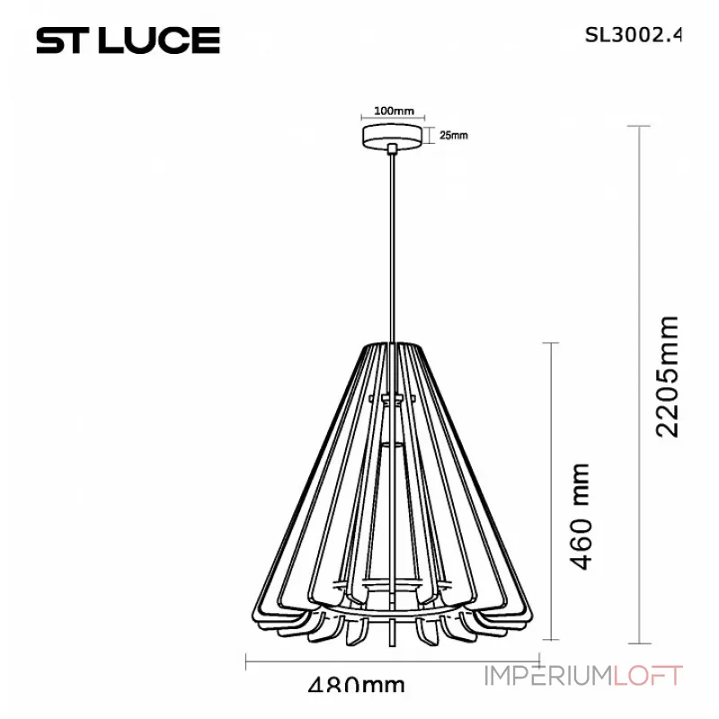 Подвесной светильник ST-Luce Sentito SL3002.403.01