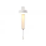Настенный светодиодный светильник с выключателем FW160 WH белый LED 3000K 6W 265*95*135 от NovaLamp