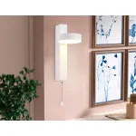 Настенный светодиодный светильник с выключателем FW160 WH белый LED 3000K 6W 265*95*135 от NovaLamp