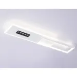 Потолочный светодиодный светильник FL51453 WH/BK белый/черный 52W 3000K-6400K+4200K 800*149*50 (Без ПДУ) от NovaLamp