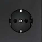 Розетка с заземлением без рамки Voltum S70 VLS040107 от ImperiumLoft