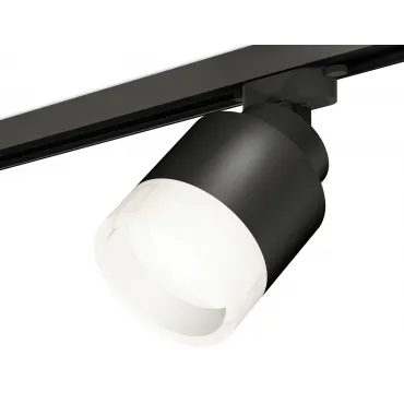 Комплект трекового светильника с акрилом XT8111001 SBK/FR черный песок/белый матовый GX53 (A2526, A2106, C8111, N8401)
