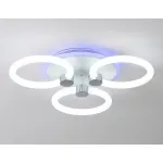 Светильник светодиодный потолочный FA3838/3 WH белый 42W 3000K-6400K+RGB D458*80 (ПДУ РАДИО 2.4G) от NovaLamp