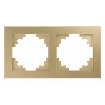 Рамка на 2 поста Stekker Катрин 49034