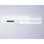 Потолочный светодиодный светильник FL51453 WH/BK белый/черный 52W 3000K-6400K+4200K 800*149*50 (Без ПДУ) от NovaLamp