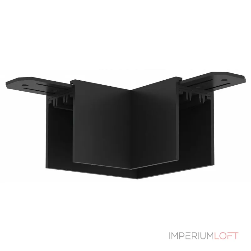 Соединитель угловой L-образный для треков Denkirs SMART BASE TR2110-BK-STRETCH