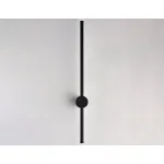 Настенный светодиодный светильник FL5202 SBK черный песок LED 3000K 8W 600*60*100 от NovaLamp