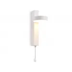 Настенный светодиодный светильник с выключателем FW160 WH белый LED 3000K 6W 265*95*135 от NovaLamp