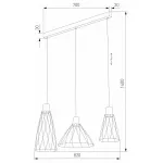 Подвесной светильник TK Lighting Modesto 10149 Modesto