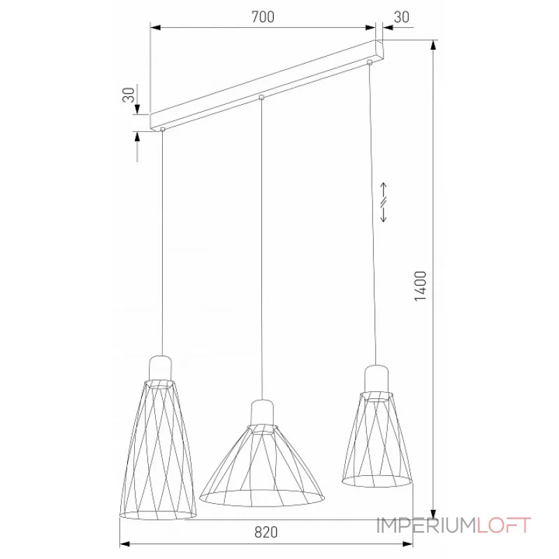 Подвесной светильник TK Lighting Modesto 10149 Modesto