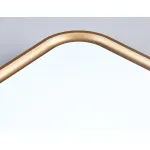 Потолочный светодиодный светильник FZ1253 WH/GD белый/золото 18W 5000K 250*250*60 (Без ПДУ) от NovaLamp