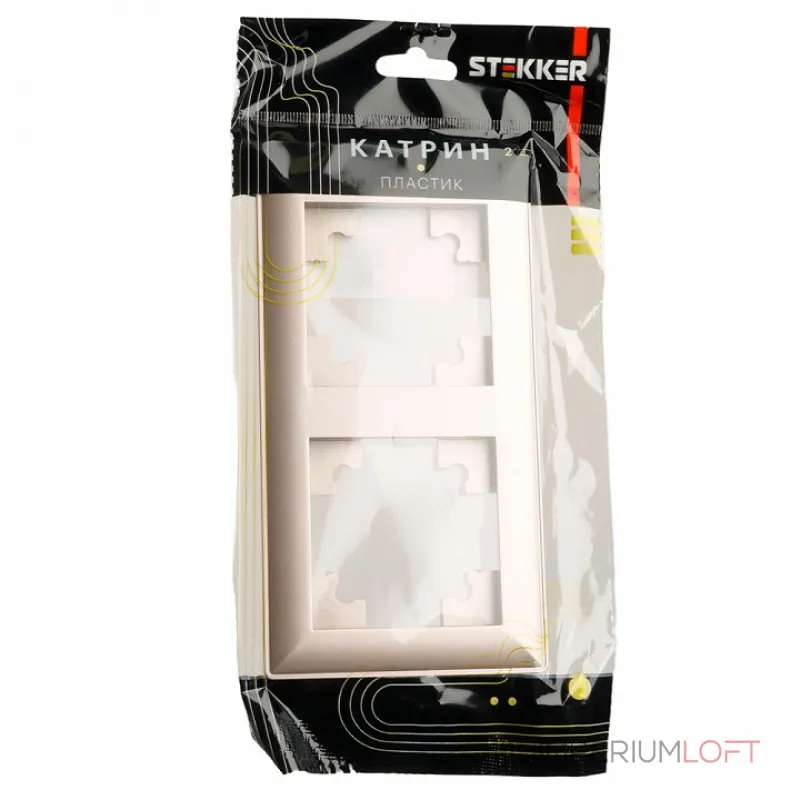Рамка на 2 поста Stekker PFR00-7002-02 39803