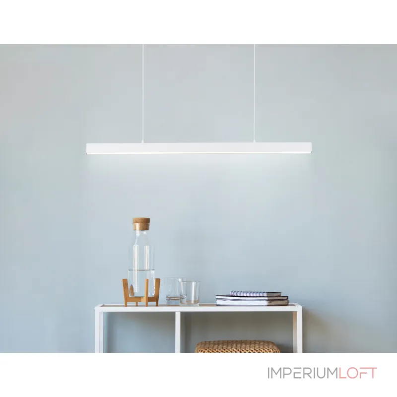 Светильник светодиодный трековый GL6783 WH белый LED 24W 4200K 600*22*1025 от NovaLamp