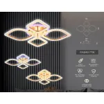 Потолочный светодиодный светильник с пультом FA5149 GD золото 77W 680*630*90 (ПДУ РАДИО 2.4) от NovaLamp Потолочный светодиодный светильник с пультом FA5149 GD золото 77W 680*630*90 (ПДУ РАДИО 2.4) от NovaLamp