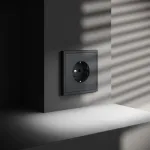 Розетка с заземлением без рамки Voltum S70 VLS040107 от ImperiumLoft