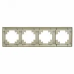 Рамка на 4 поста Stekker PFR00-7004-08 49609